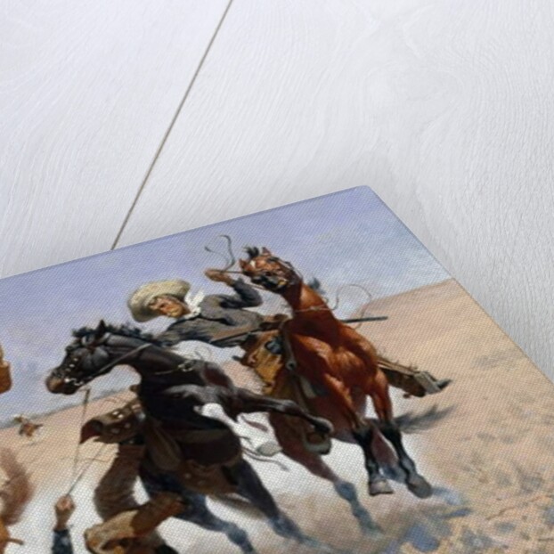 Aiding a Comrade, c.1890 by Frederic Remington