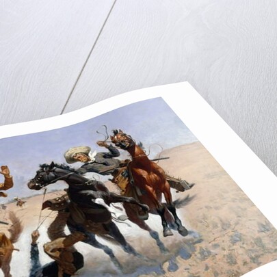 Aiding a Comrade, c.1890 by Frederic Remington