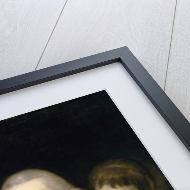 Self Portrait with Angelica Peale and Portrait of Rachel, c.1782-88 by Charles Willson Peale