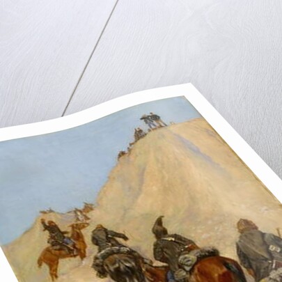 Scouts Climbing a Mountain, 1891 by Frederic Remington