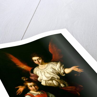 The Guardian Angel, c.1630 by Bernardo Strozzi