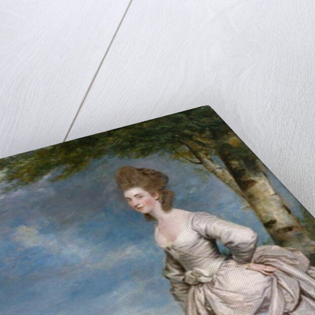 Portrait of Mrs Elisha Matthew. 1777 by Joshua Reynolds