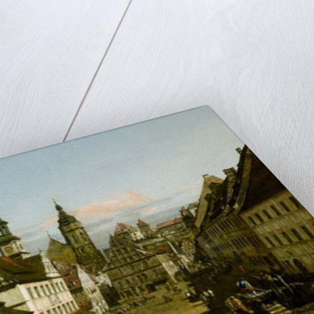 The Marketplace at Pirna, c.1764 by Bernardo Bellotto