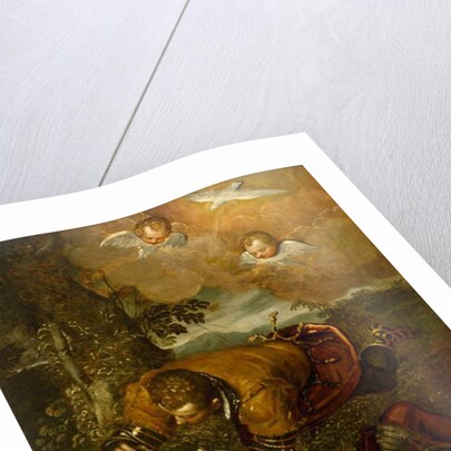 Tancred Baptizing Clorinda, c.1586-1600 by Domenico Robusti Tintoretto