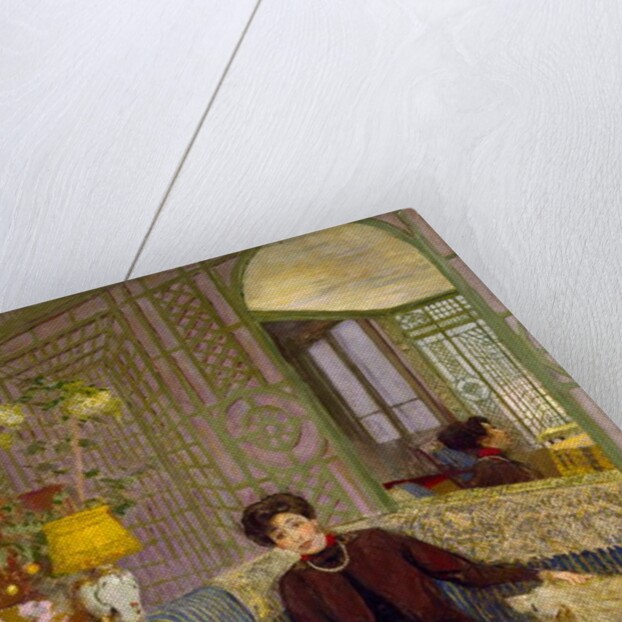 Portrait of Marcelle Aron, wife of Tristan Bernard 1914 by Edouard Vuillard