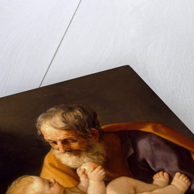 St. Joseph and the Christ Child, 1634-40 by Guido Reni