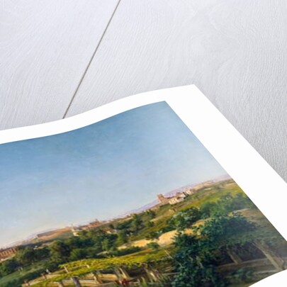 A View of Rome from the Aventine, 1873 by Julius O. Montalant