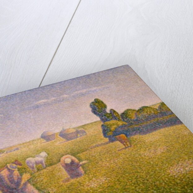 The Harvesters, 1892 by Charles Angrand