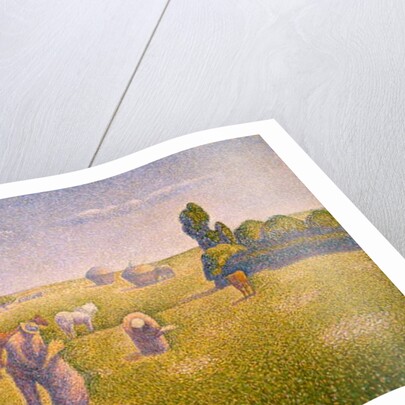 The Harvesters, 1892 by Charles Angrand