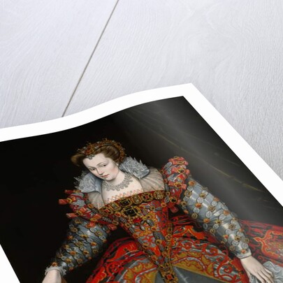 Portrait of Louise de Lorraine by Francois (manner of) Clouet