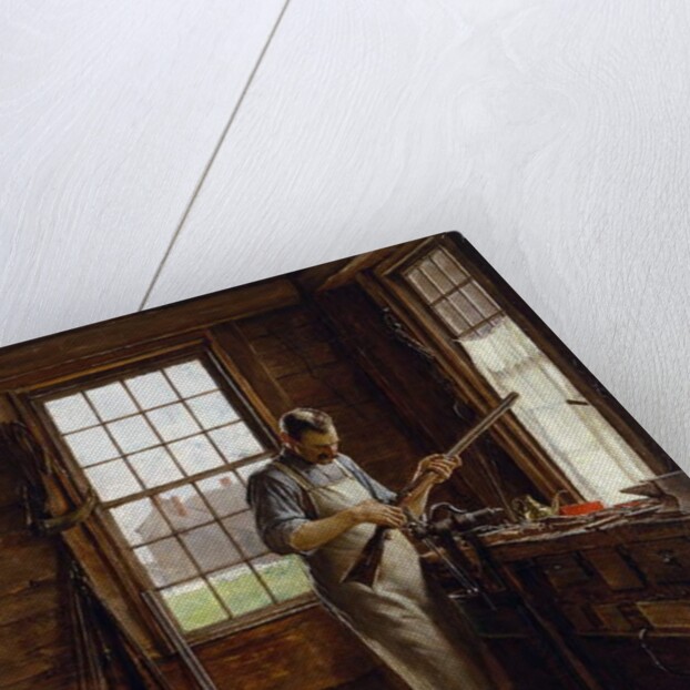 The Gunsmith Shop, c.1890-95 by Edgar Melville Ward