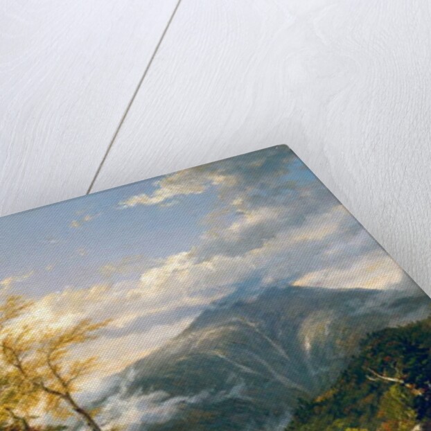 Mount Marcy from the Opalescent River, 1847 by Thomas Cole