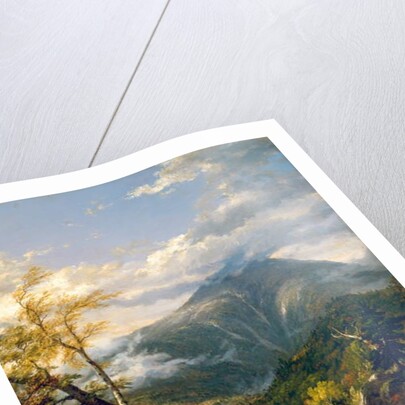 Mount Marcy from the Opalescent River, 1847 by Thomas Cole