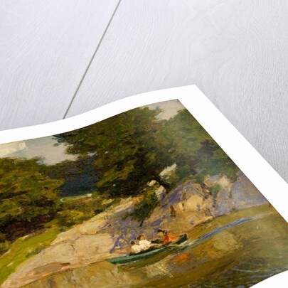 Boating in Central Park, c.1900-05 by Edward Henry Potthast