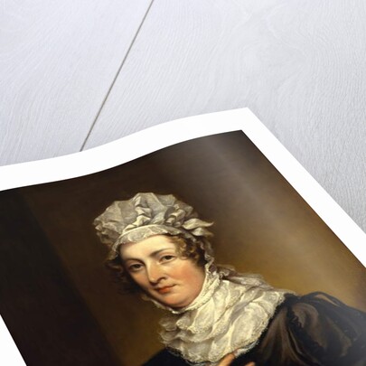 Portrait of Mrs John Trumbull, nee Sarah Hope Harvey 1820-23 by John Trumbull