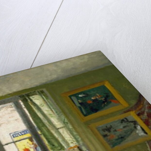 Woman Writing in an Interior, 1904 by Felix Edouard Vallotton