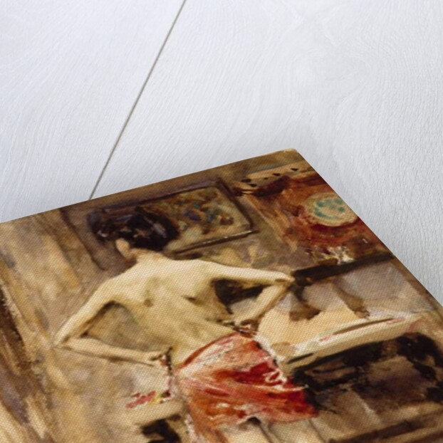 The Model, 1876 by John Singer Sargent