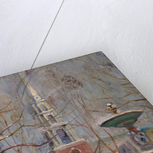 Park Street at Boston Commons, c.1910-20 by Arthur Clifton Goodwin