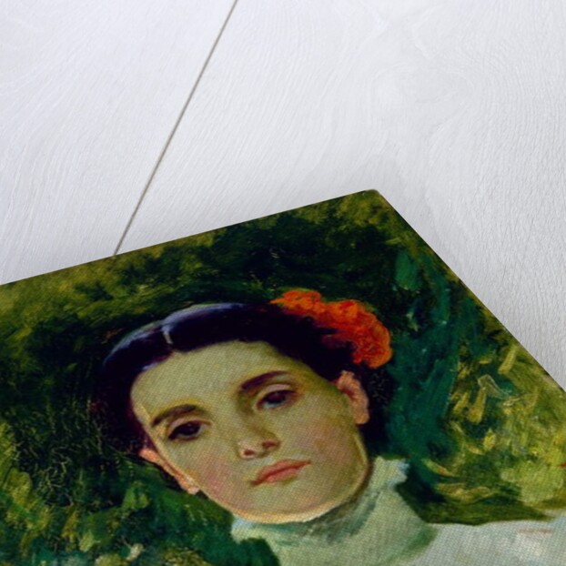 Portrait of Maggie Wilson, 1898 by Frank Duveneck