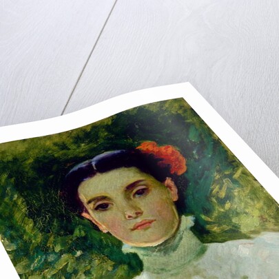 Portrait of Maggie Wilson, 1898 by Frank Duveneck