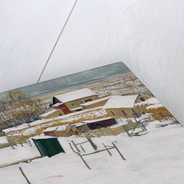 Taos in the Snow, c.1914-20 by Walter Ufer