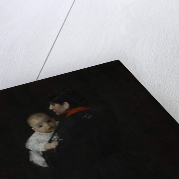 Mother and Child c. 1888 by William Merritt Chase