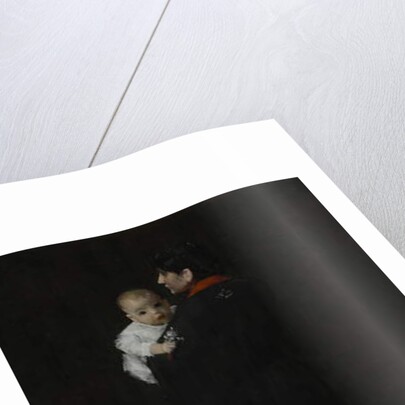 Mother and Child c. 1888 by William Merritt Chase