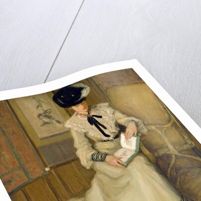Girl Reading, c.1903-04 by Frederick Carl Frieseke