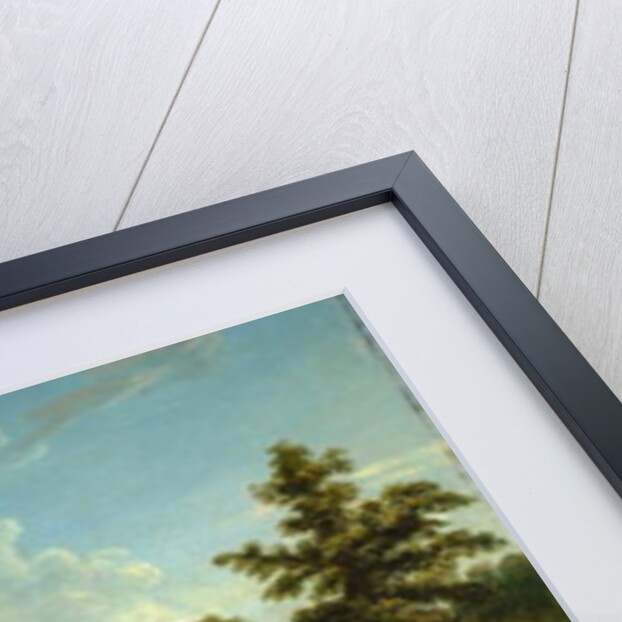 Landscape looking toward Sellers Hall from Mill Bank, c.1818 by Charles Willson Peale