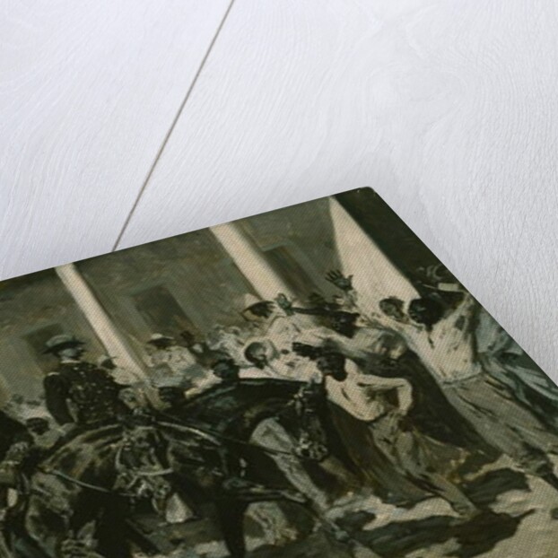 The Return of Gomez to Havana, 1899 by Frederic Remington