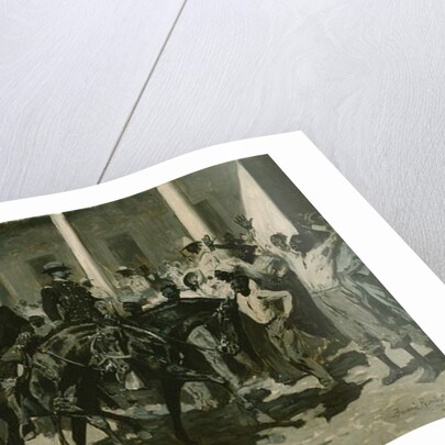 The Return of Gomez to Havana, 1899 by Frederic Remington