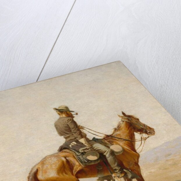 The Lookout, 1887 by Frederic Remington