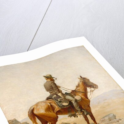 The Lookout, 1887 by Frederic Remington