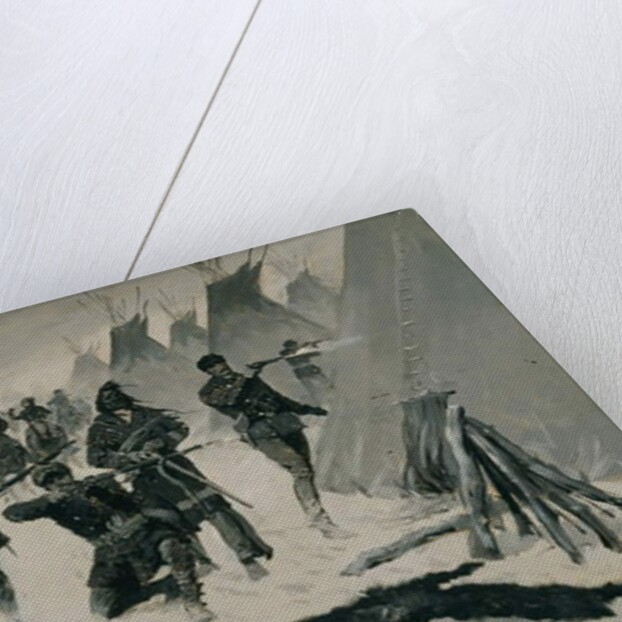 The Defeat of Crazy Horse c.1901, possibly c.1896 by Frederic Remington