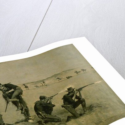 The Last Stand c.1896 by Frederic Remington