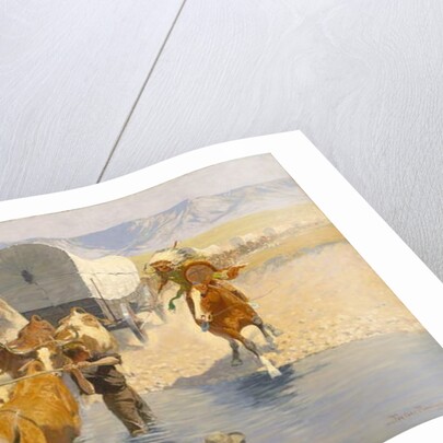 The Emigrants, c.1904 by Frederic Remington