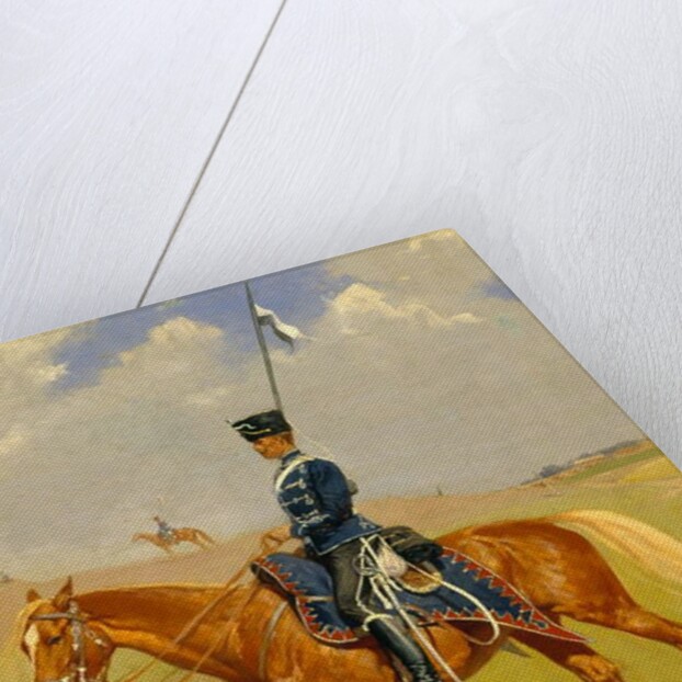 The Hussar 1892-93 by Frederic Remington