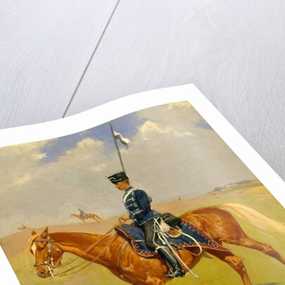 The Hussar 1892-93 by Frederic Remington