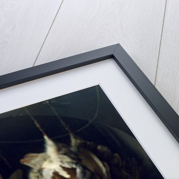 Still Life with a Dead Hare, Partridges and Other Birds in a Niche, c.1675 by Jan Weenix