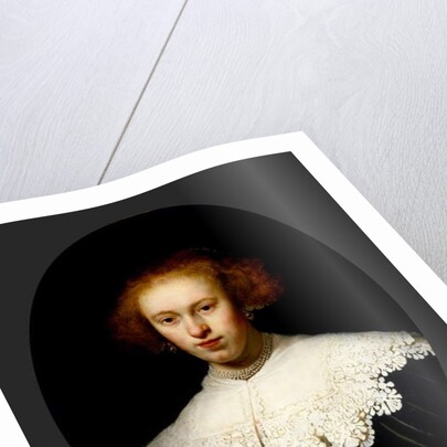 Portrait of a Young Woman, 1633 by Rembrandt Harmensz. van Rijn