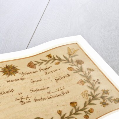 Birth and Baptismal Certificate by American School