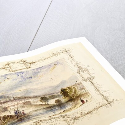 View of Houston, c. 1846 by J. Kick