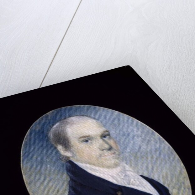 Miniature of William Cadogan Simes, c. 1810-1824 by American School