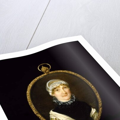 Portrait of Mrs. Jonathan Bates, 1821 by David Claypoole Johnston