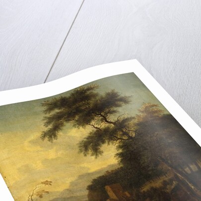 Italianate Landscape by the Sea, no date by Jan Wijnants