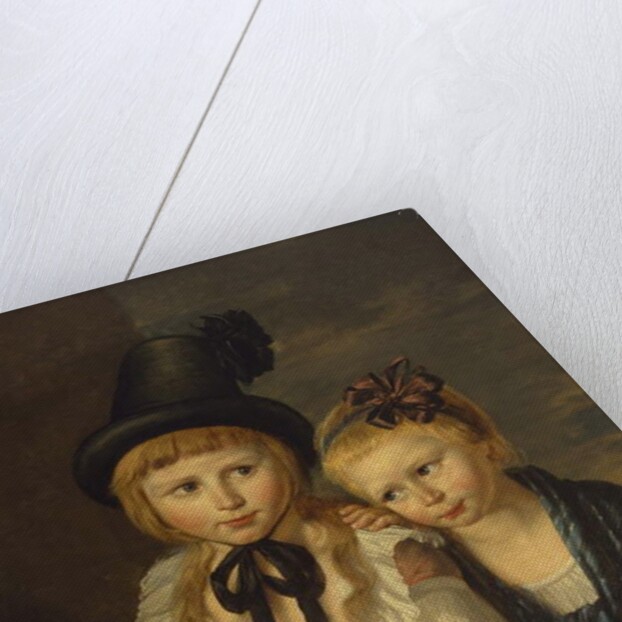 Two Children, no date by Martin Drolling