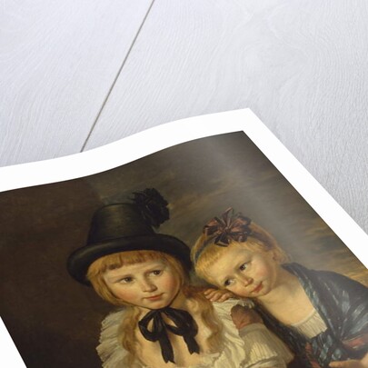 Two Children, no date by Martin Drolling