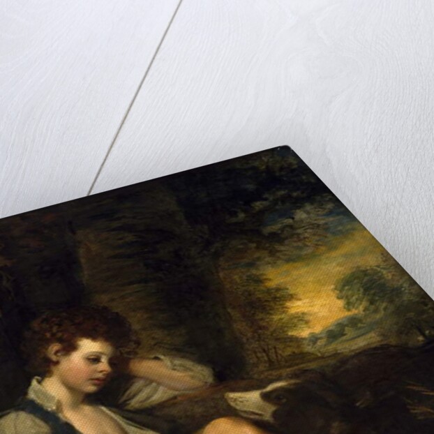 A shepherd boy by John Opie