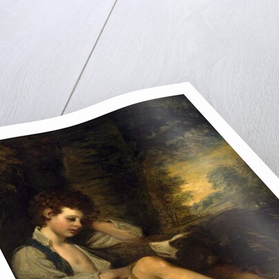 A shepherd boy by John Opie