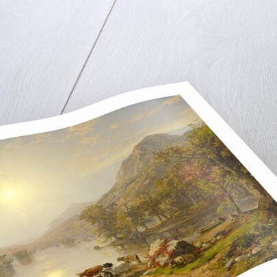 Autumn on Greenwood Lake, 1861 by Jasper Francis Cropsey